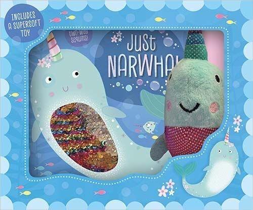 Just Narwhal Book & Toy | Lara Ede, , large image number 0