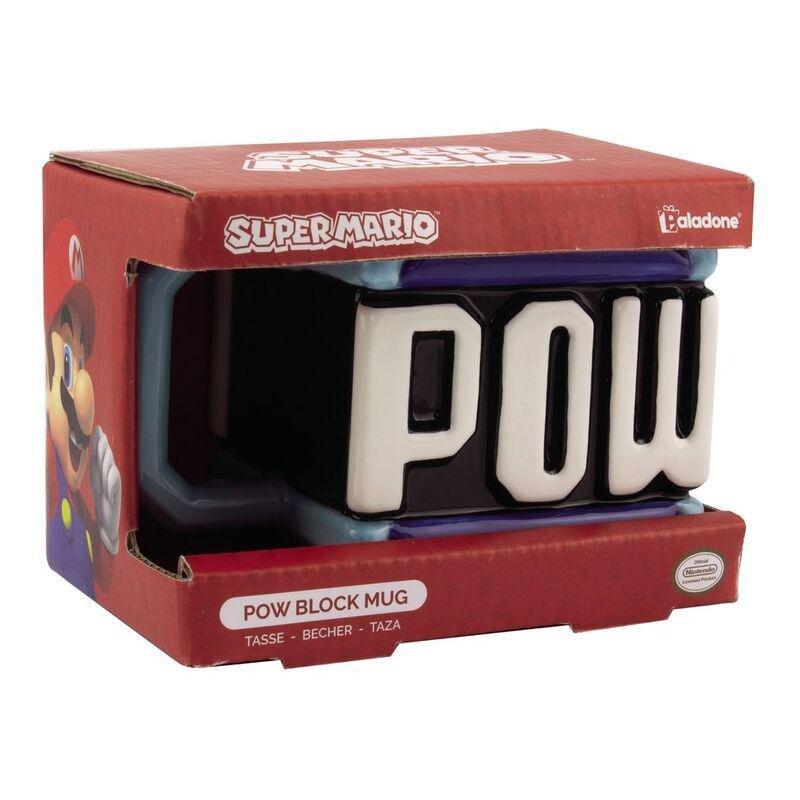 Paladone Super Mario Pow Block Mug 450ml, , large image number 2