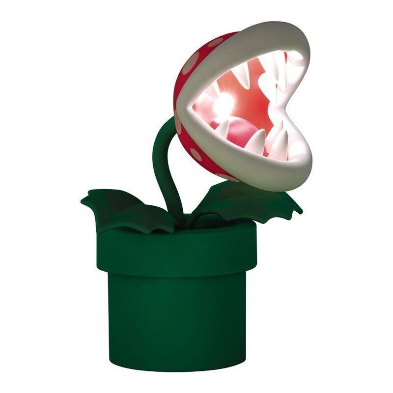 Paladone Super Mario Piranha Plant Posable Lamp V3, , large image number 0