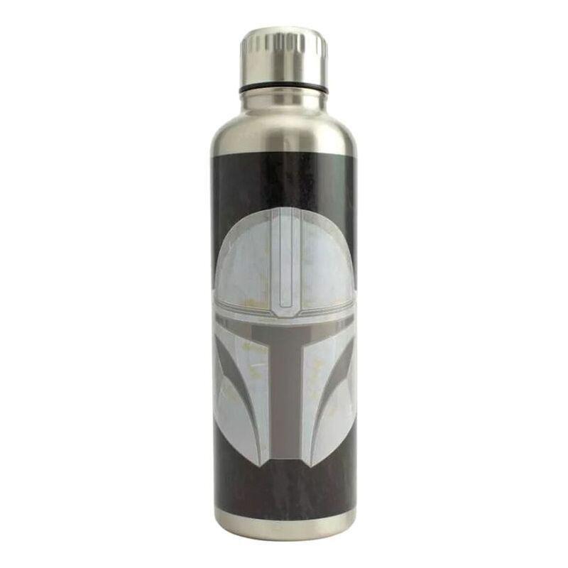 Paladone Star Wars The Mandalorian Metal Water Bottle, , large image number 0