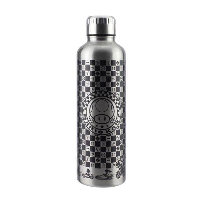 Paladone Mario Kart Metal Water Bottle, , large image number 0