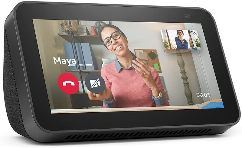 Amazon Echo Show 5 (2nd Generation) Smart Display with Alexa and 2MP Camera Charcoal, , large image number 0