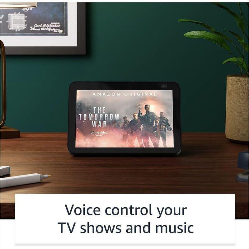 Amazon Echo Show 5 (2nd Generation) Smart Display with Alexa and 2MP Camera Charcoal, , large image number 2