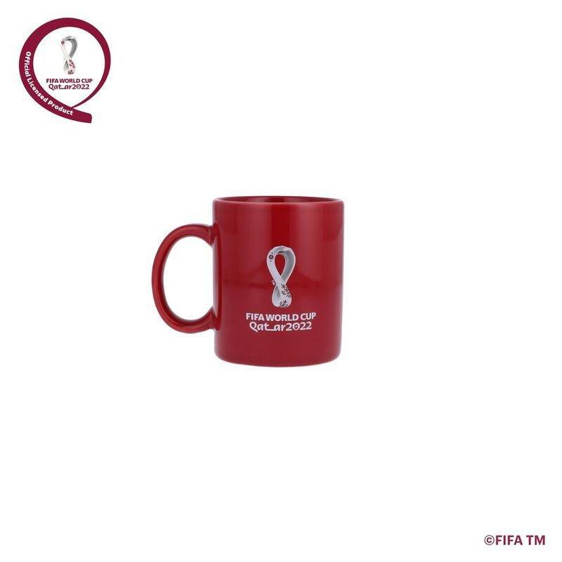 Fifa OLP Ceramic Coffee Mug with Emblem and Stadium Design 350ml - Maroon, , large image number 1