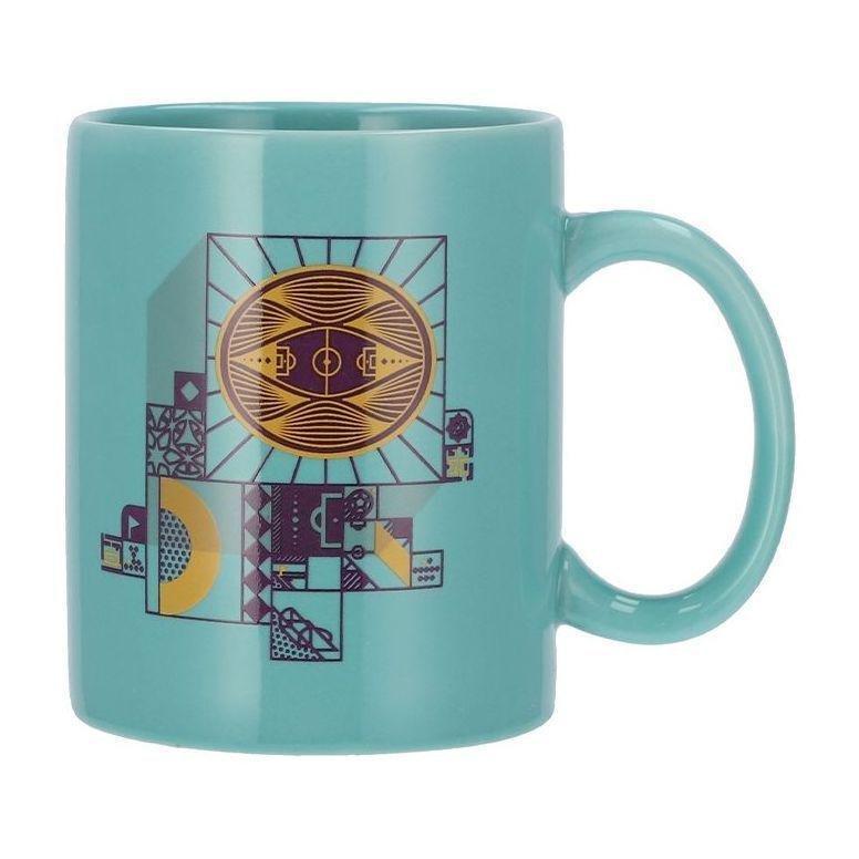 FIFA OLP Ceramic Coffee Mug with Emblem and Stadium Design 350ml - Turquoise, , large image number 0