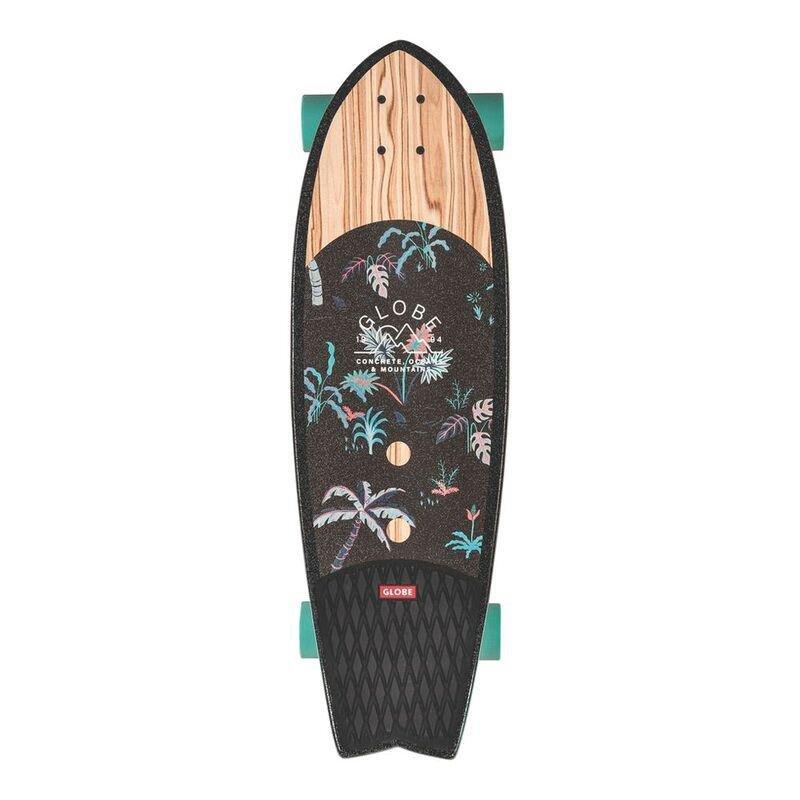 Globe Sun City Cruiserboard Olivewood/Neon Jungle 30-Inch, , large image number 1