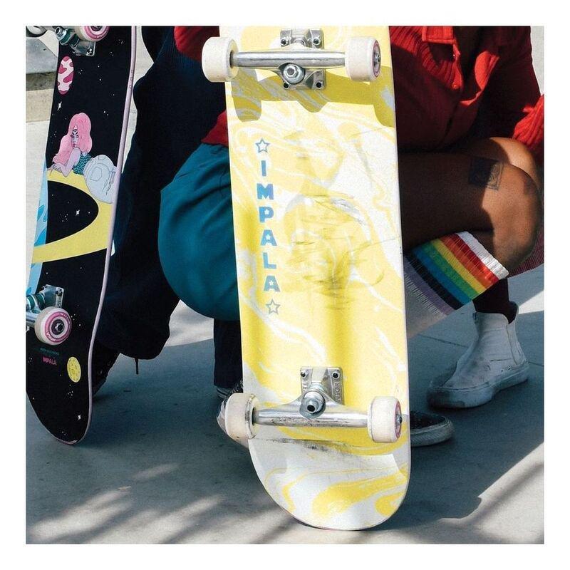 Impala Cosmos Skateboard Yellow 8.5-Inch, , large image number 1