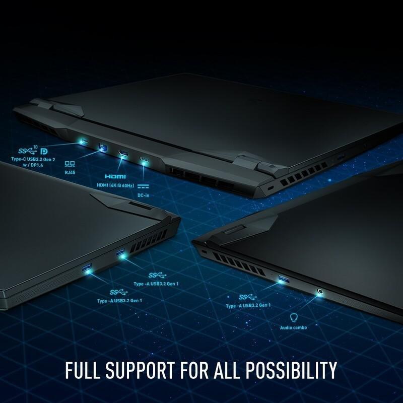 MSI GP66 Leopard 11UG Gaming Laptop Intel core i7-11800H/16GB/1TB SSD/NVIDIA GeForce RTX 3070 8GB/15.6-inch FHD/240Hz/Windows 10 Home/Black, , large image number 1