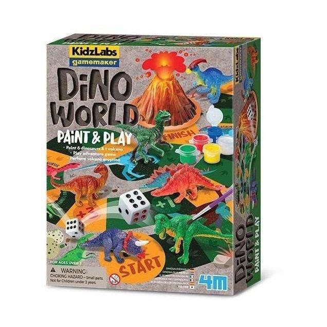 4M Kidzlabs Dino World Paint & Play 48603400, , medium