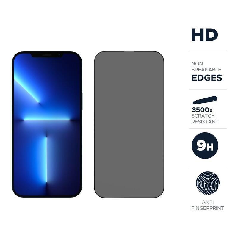 Levelo Anti-Glare Tempered Glass Screen Protector for iPhone 13 Pro, , large image number 2