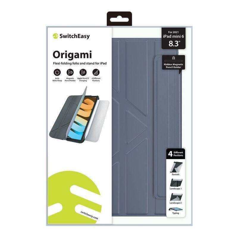 Switcheasy Origami Case Alaskan Blue for iPad Mini 8.3-Inch, , large image number 1
