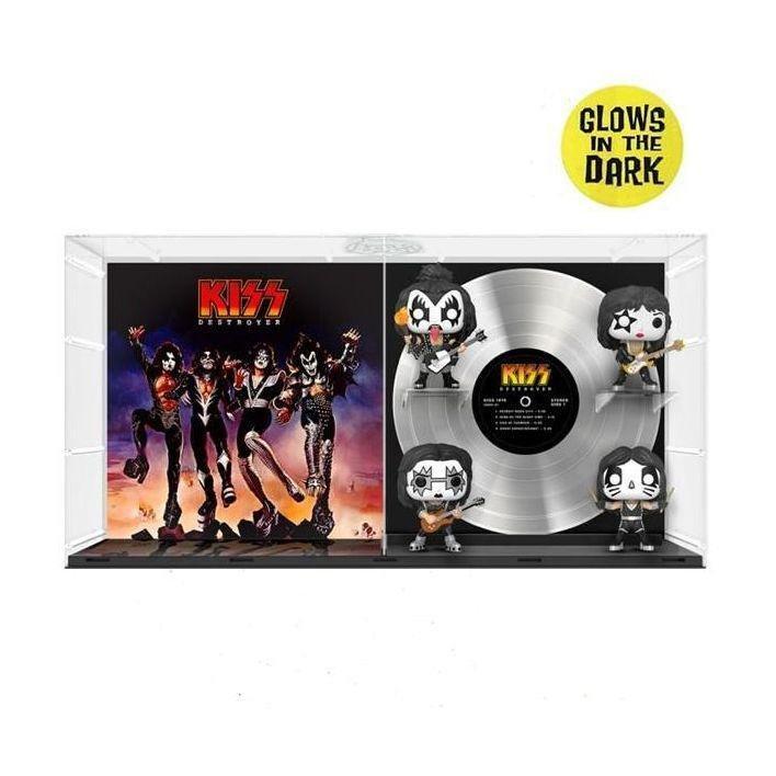 Funko Pop Deluxe Album Rocks Kiss - Destroyer Glow In The Dark Vinyl Figures (Set of 4), , large image number 3