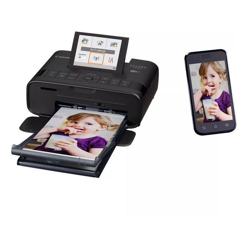 Canon SELPHY CP1300 Black + RP-108 Colour Ink & Paper (Bundle), , large image number 2