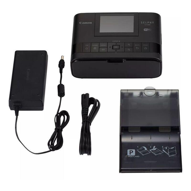 Canon SELPHY CP1300 Black + RP-108 Colour Ink & Paper (Bundle), , large image number 3