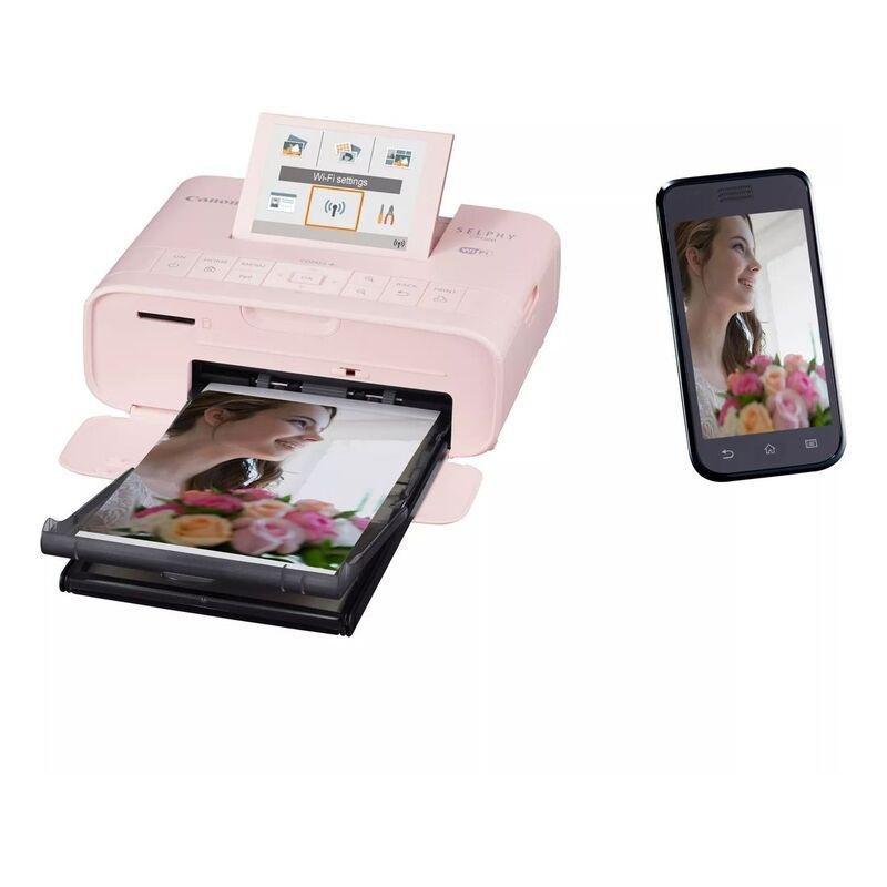 Canon SELPHY CP1300 Pink + RP-108 Colour Ink & Paper (Bundle), , large image number 2