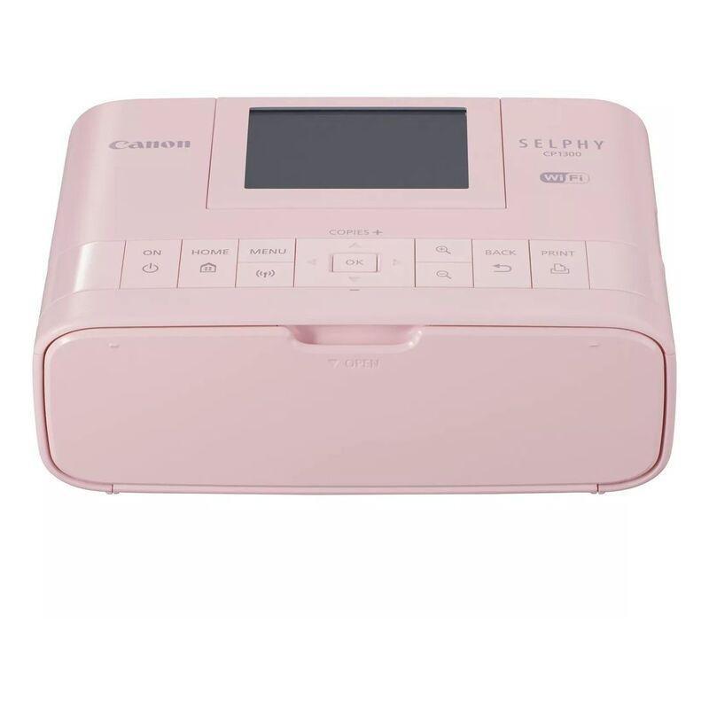 Canon SELPHY CP1300 Pink + RP-108 Colour Ink & Paper (Bundle), , large image number 4