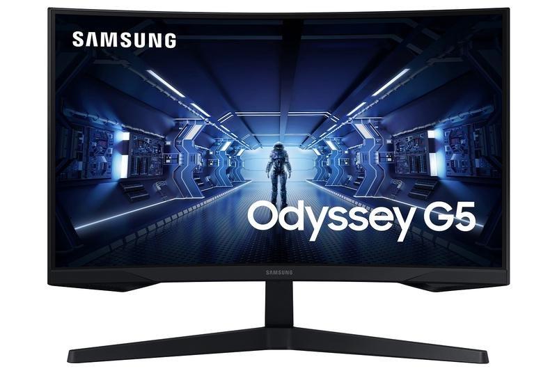 Samsung 27-inch Odyssey G5 1000R Curved Gaming Monitor, , large image number 0