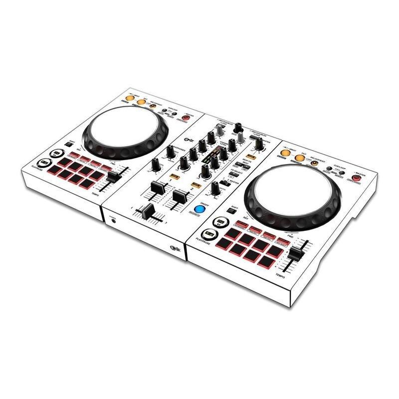 Dj Skinz Skin for Pioneer DDJ-400 White, , large image number 0