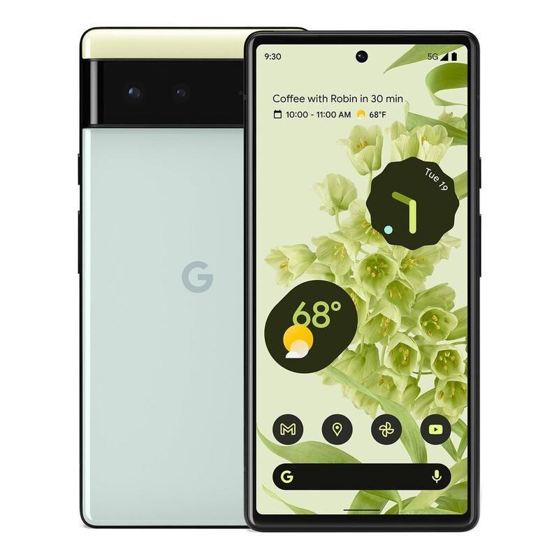 Google Pixel 6 Smartphone 128GB/8GB Sorta Seafoam, , large image number 1