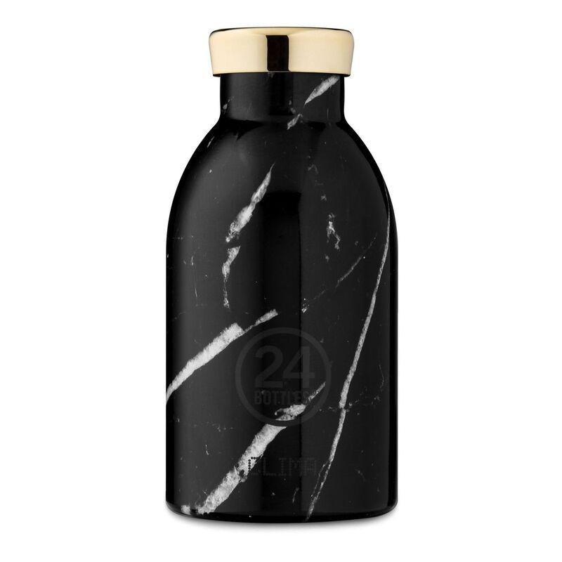 24 Bottles Clima Bottle Basic 330ml - Marble Black, , large image number 0