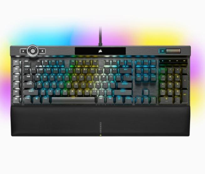 Corsair K100 RGB Optical-Mechanical Gaming Keyboard Corsair OPX Switch - Black, , large image number 0