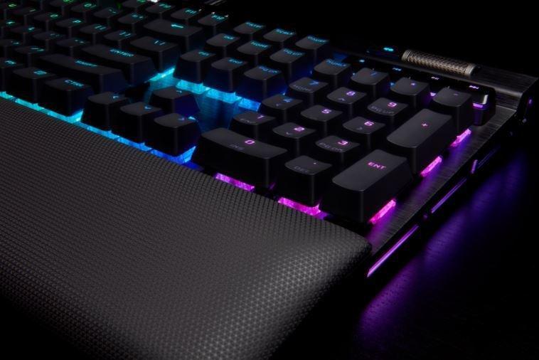 Corsair K100 RGB Optical-Mechanical Gaming Keyboard Corsair OPX Switch - Black, , large image number 6