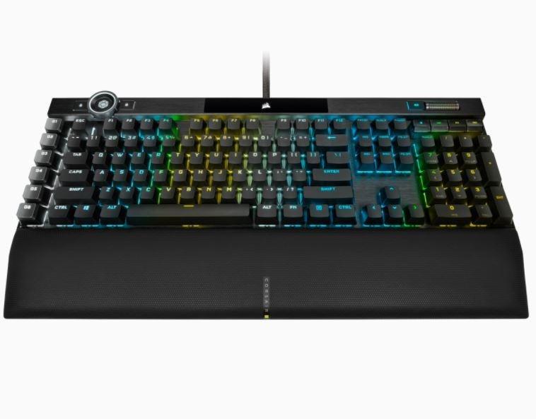 Corsair K100 RGB Optical-Mechanical Gaming Keyboard Corsair OPX Switch - Black, , large image number 7