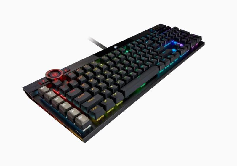Corsair K100 RGB Optical-Mechanical Gaming Keyboard Corsair OPX Switch - Black, , large image number 10