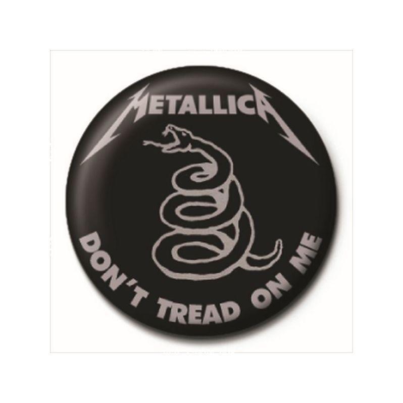 Pyramid Posters Metallica Don't Tread On Me 25mm Button Badge, , medium