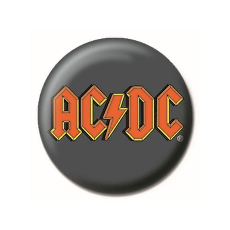 Pyramid Posters AC/DC Logo 25mm Button Badge, , large image number 0