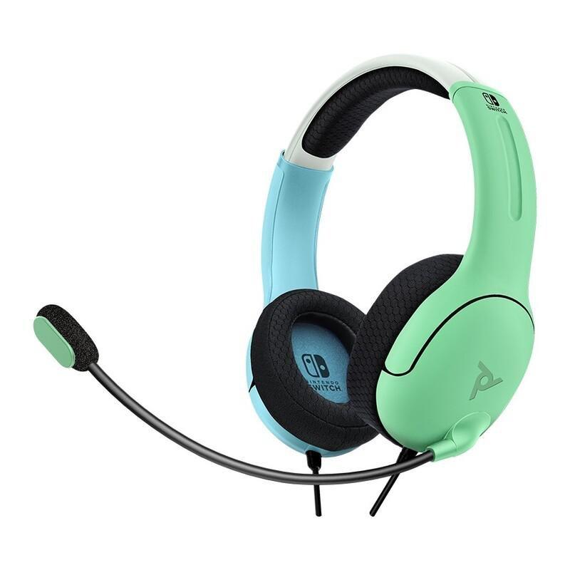 PDP LVL40 Nintendo Switch Wired Headset Blue/Green, , large image number 0