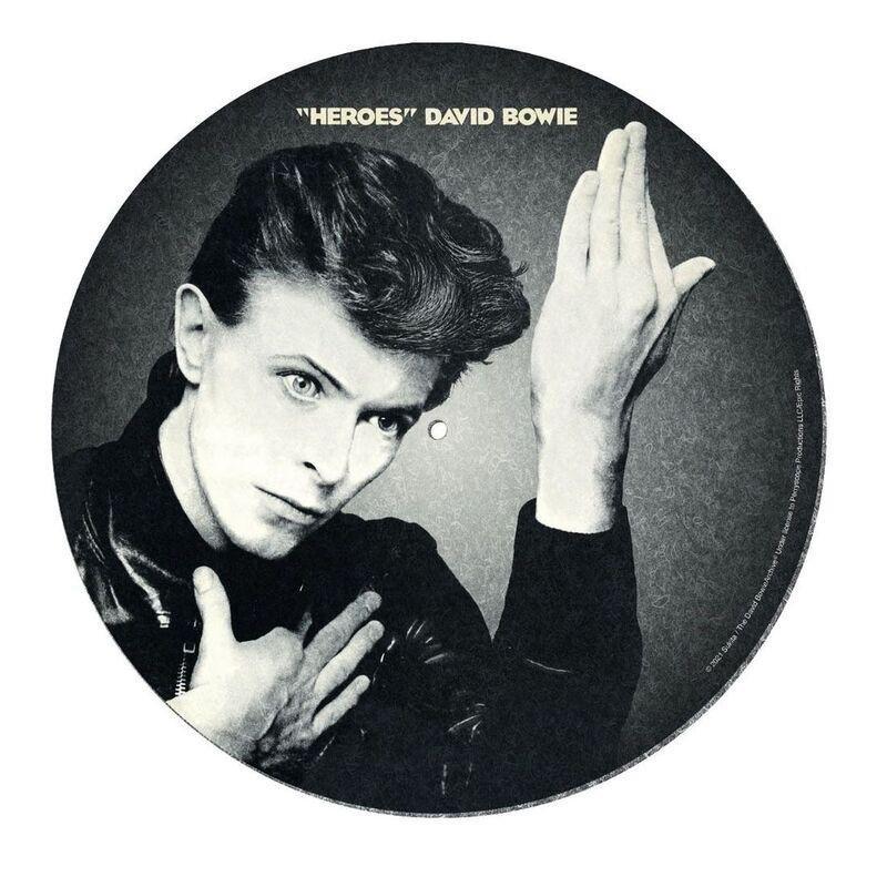 Pyramid Posters Davis Bowie Heroes Slipmat, , large image number 0