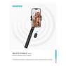 MOMAX - Momax Selfie Stable 3 Smartphone Gimbal with Tripod - Black