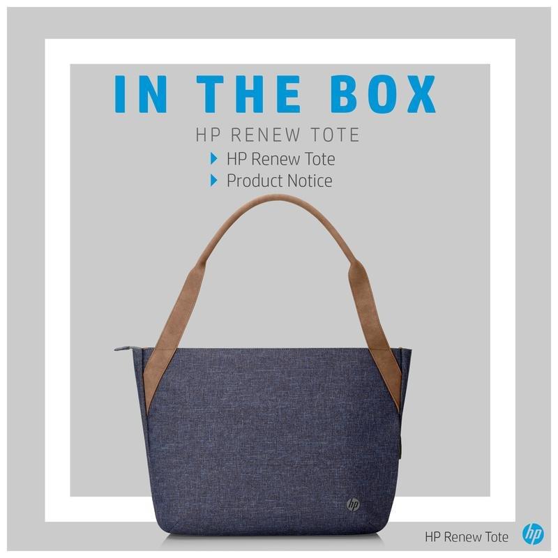 HP Renew Tote Navy 14-Inch Navy, , large image number 1