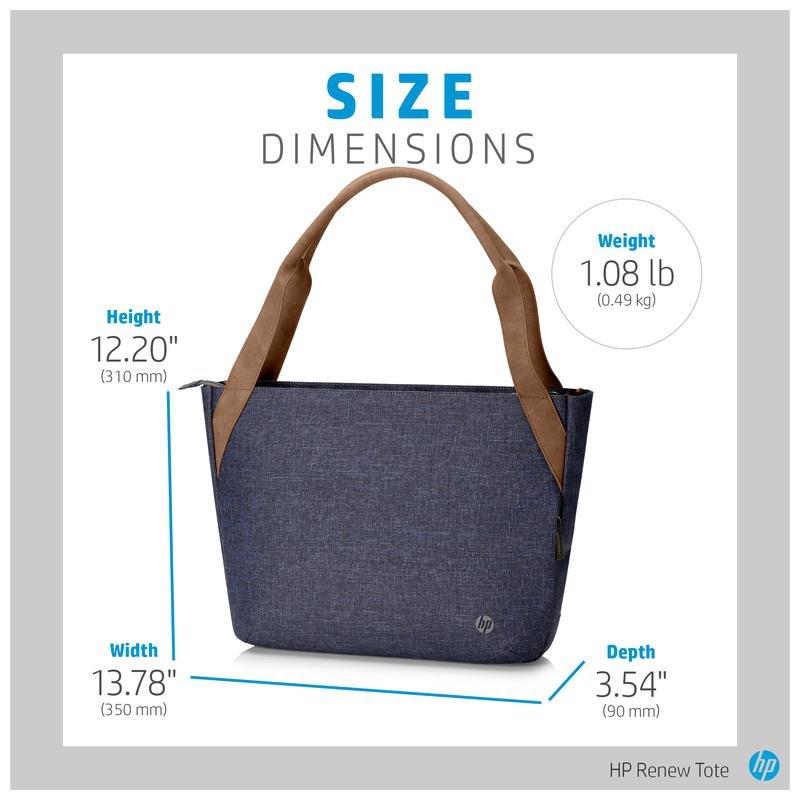 HP Renew Tote Navy 14-Inch Navy, , large image number 5