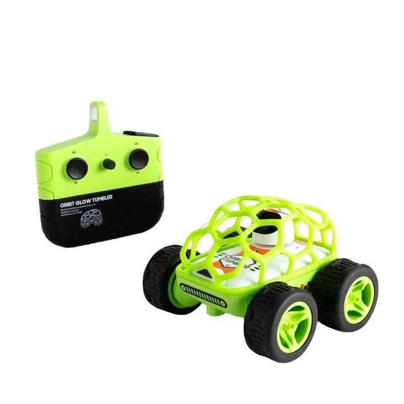 Sharper Image Rc Orbit Glow Tumbler Remote Control All Terrain Rover, , large image number 0