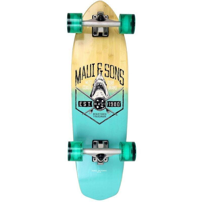 Maui & Sons Kickin It 30-inch Cruiser Skateboard, , large image number 2