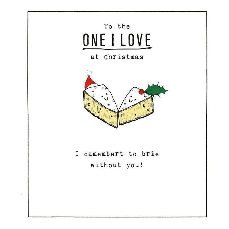 Happy Jackson One I Love Camembert To Brie Cards, , large image number 0