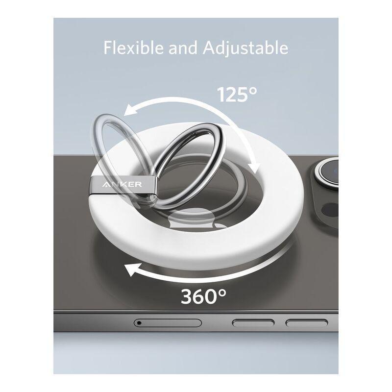 Anker 610 Magnetic Phone Grip MagGo Dolomite White, , large image number 2
