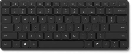 MICROSOFT - Microsoft Designer Compact Keyboard - (Arabic/English) - Black