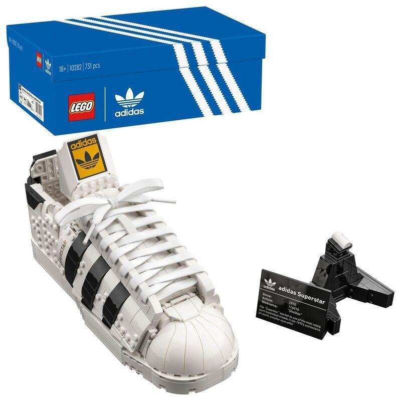 LEGO ICONS adidas Originals Superstar Building Kit 10282 (731 Pieces), , large image number 0