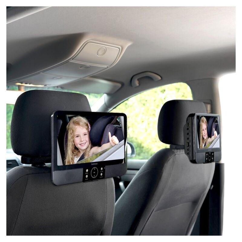 Lenco MES-405 USB Dual Screen Portable DVD Player 9-Inch, , large image number 5