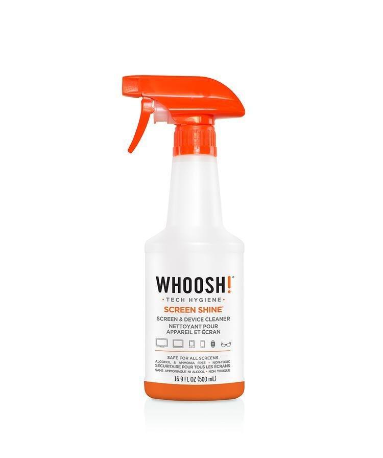 SCREEN SHINE PRO REFILLABLE bottle 16.9 Oz / 500ml - 12 UNITS – WHOOSH! B2B