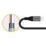 ALOGIC - Alogic Super Ultra USB 2.0 USB-C to USB-C Cable Space Grey 30cm