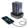 POWEROLOGY - Powerology 4-in-1 Power Station 10000mAh 20W with Built-In Cable Blue