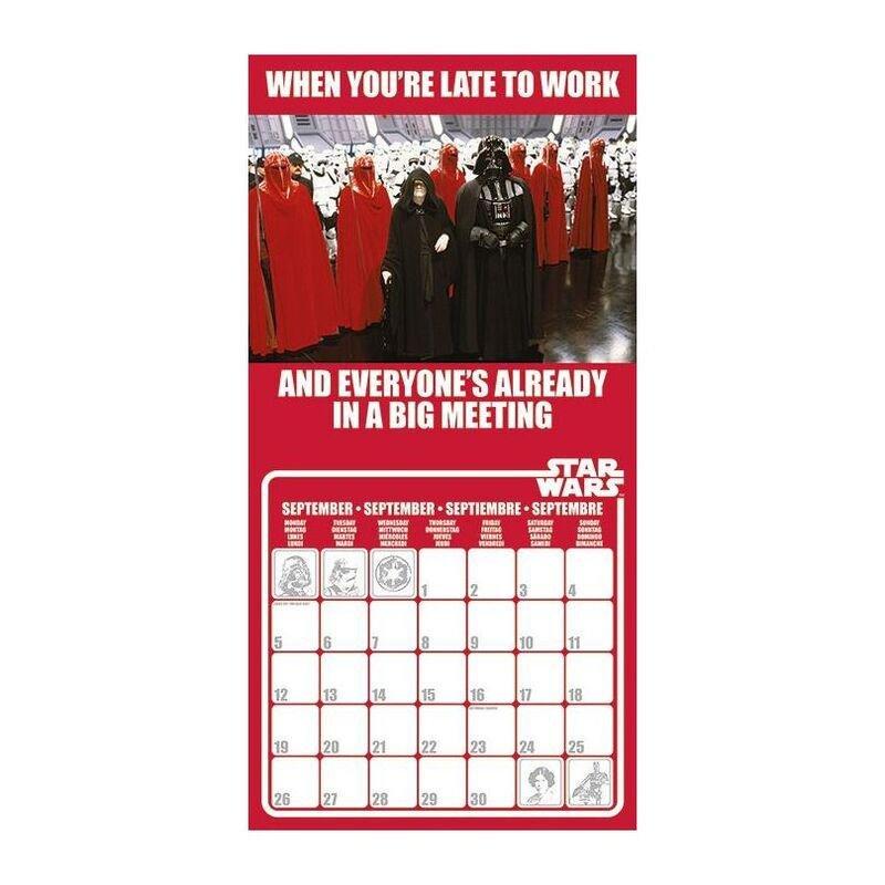Pyramid International Star Wars Memes 2022 Calendar 30 X 30 cm, , large image number 1