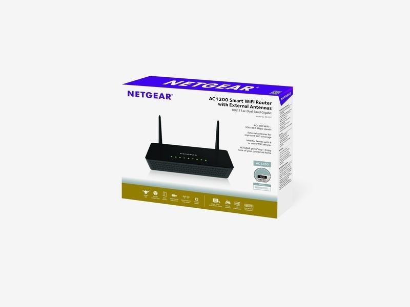 Netgear AC1200 Dual-Band WiFi Router - R6220, , large image number 4
