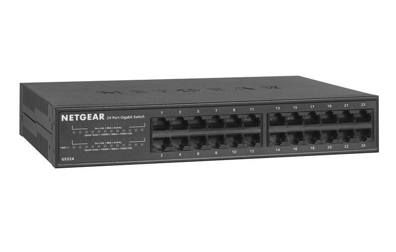 Netgear 24-Port Gigabit SOHO Ethernet Unmanaged Switch - GS324V1, , large image number 1