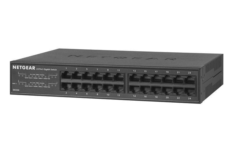 Netgear 24-Port Gigabit SOHO Ethernet Unmanaged Switch - GS324V1, , large image number 6