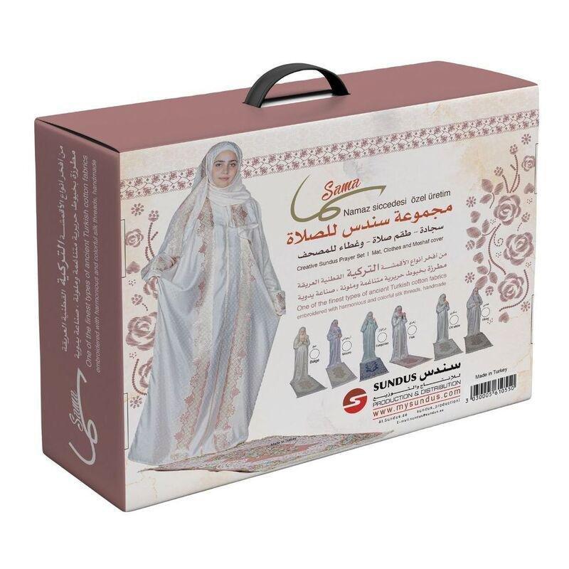 Sundus Sama Prayer Set Beige (120 X 70 cm), , large image number 1